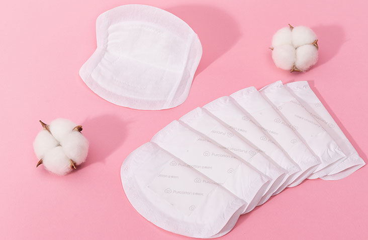 WPC-BP-01 Soft Breastfeeding Leakage Soothing Nipple Pads